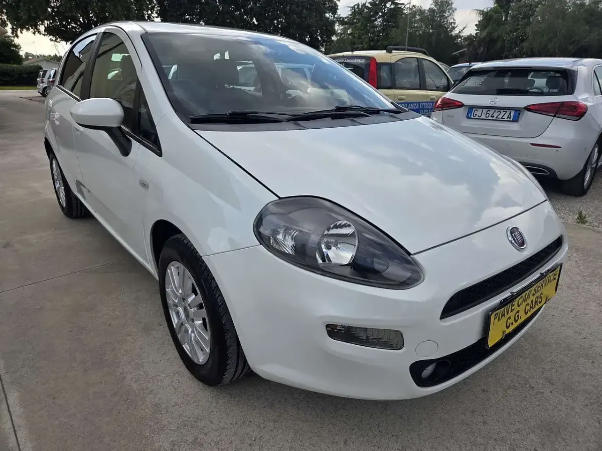 Usata Fiat Punto Easy 105 CV (77 kW) 2012 Bianco Utilitaria