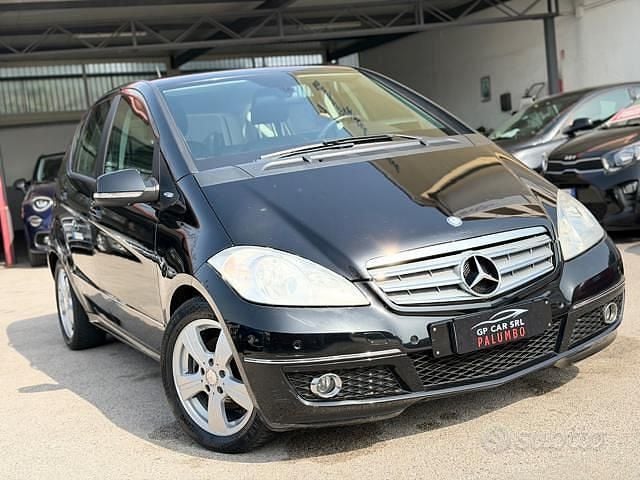 Usata Mercedes A160 Avantgarde 82 CV (60 kW) 2010 Nero Berlina