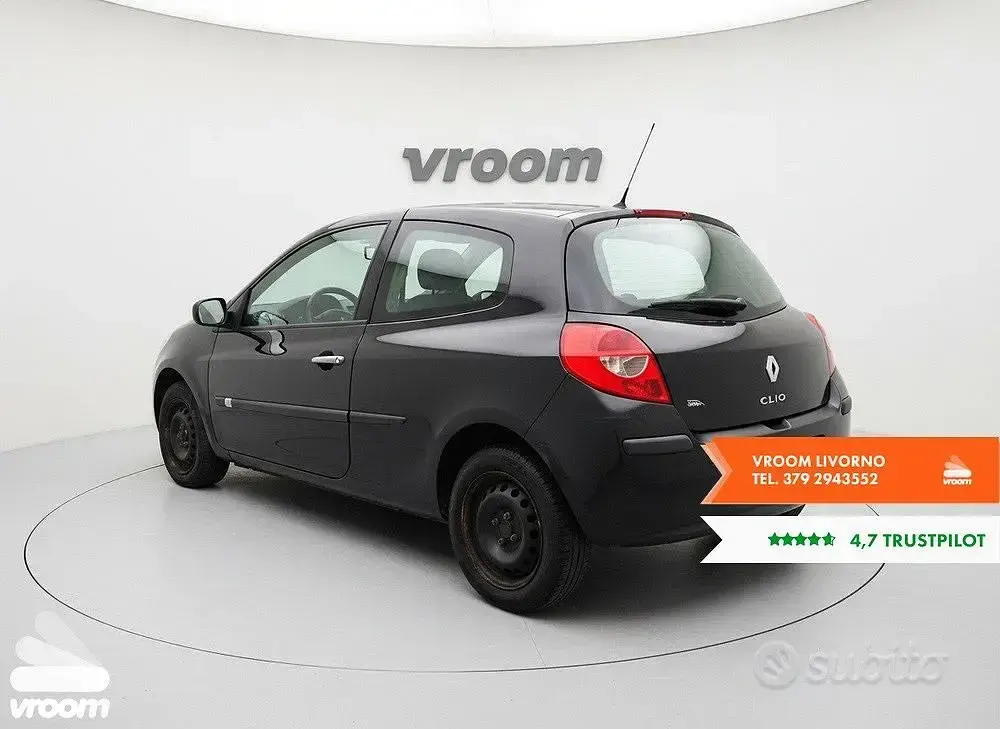 Usata Renault Clio 75 CV (55 kW) 2008 Nero Utilitaria