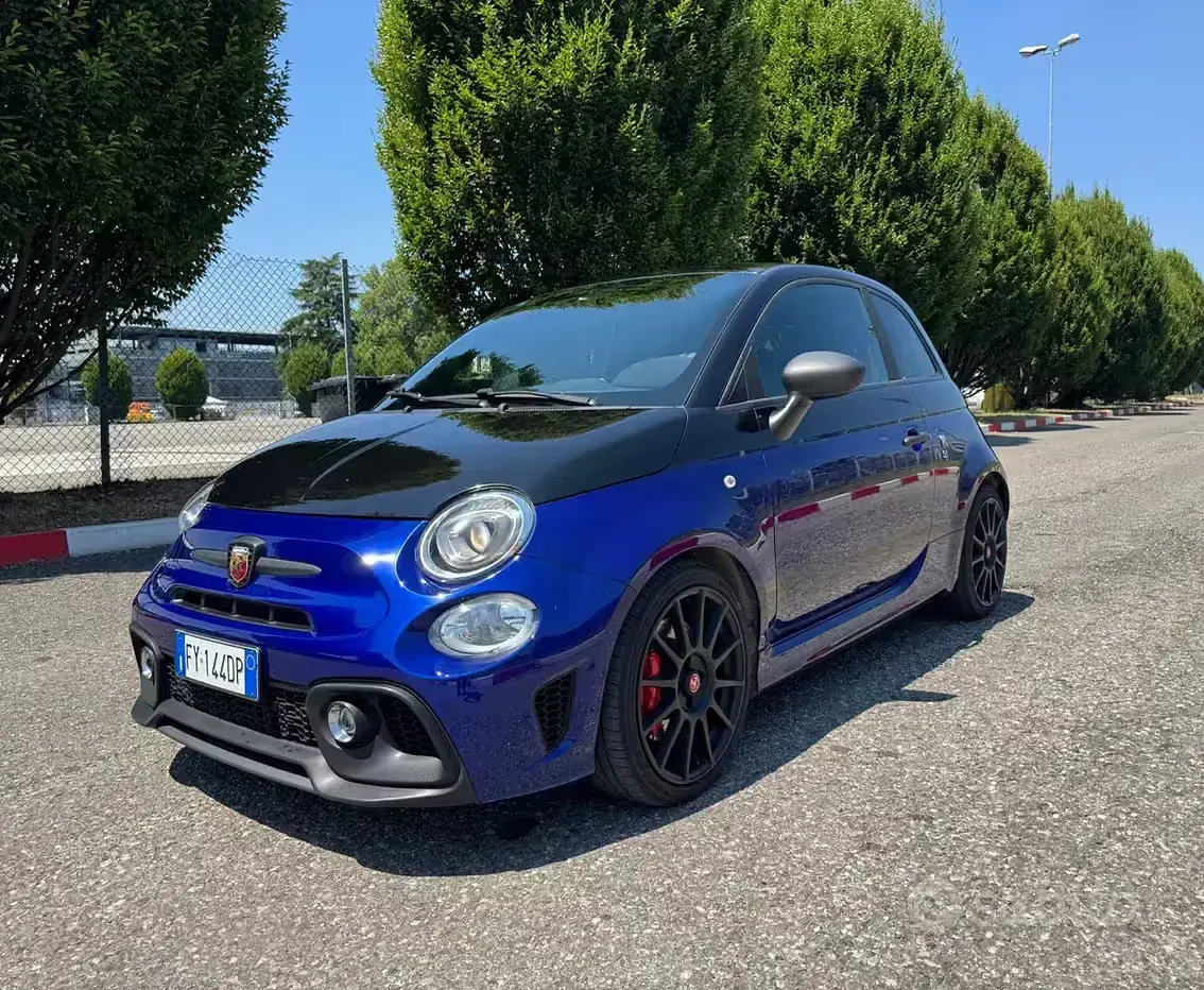 Usata Abarth 595 Competizione 180 CV (132 kW) 2019 Blu Berlina
