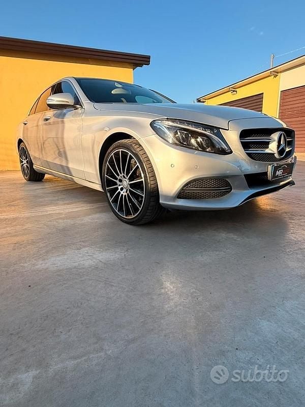 Usata Mercedes C220 2014 Grigio Berlina