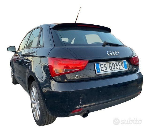 Usata Audi A1 Ambition 86 CV (63 kW) 2013 Nero Utilitaria