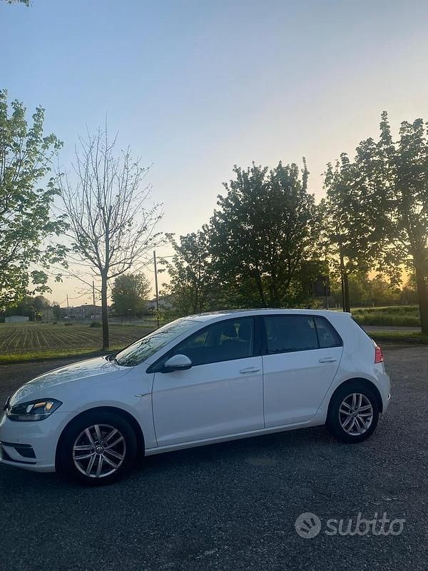 Usata VW Golf VII 2017 Bianco Berlina