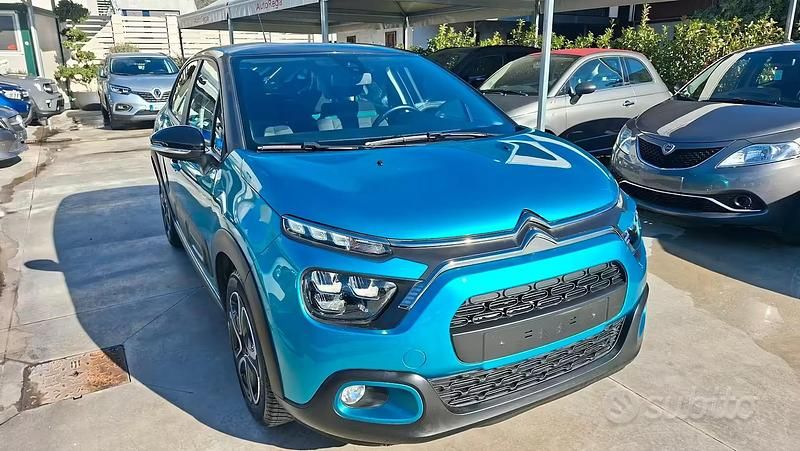 Usata Citroën C3 PureTech 83 CV (61 kW) 2021 Verde Utilitaria