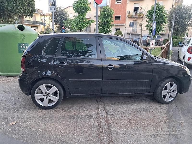 Usata VW Polo 2009 Nero Utilitaria