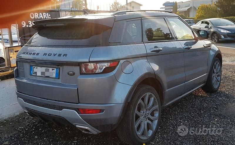 Usata Land Rover Range Rover evoque 191 CV (140 kW) 2013 Grigio SUV