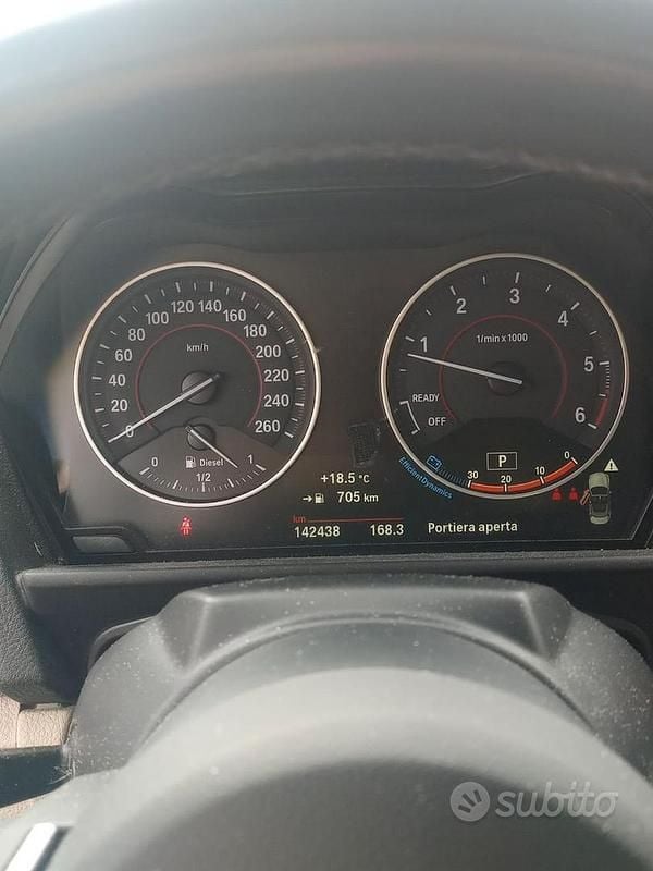Usata BMW 220 190 CV (139 kW) 2017 Nero Cabrio