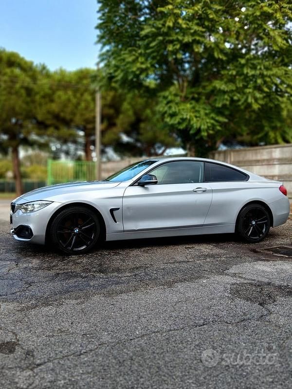 Usata BMW 420 184 CV (135 kW) 2014 Grigio Coupé
