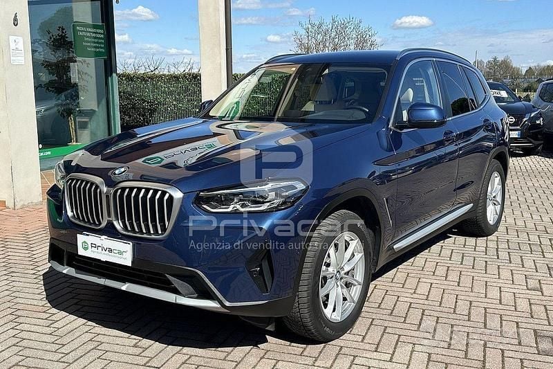 Usata BMW X3 184 CV (135 kW) 2024 Blu SUV