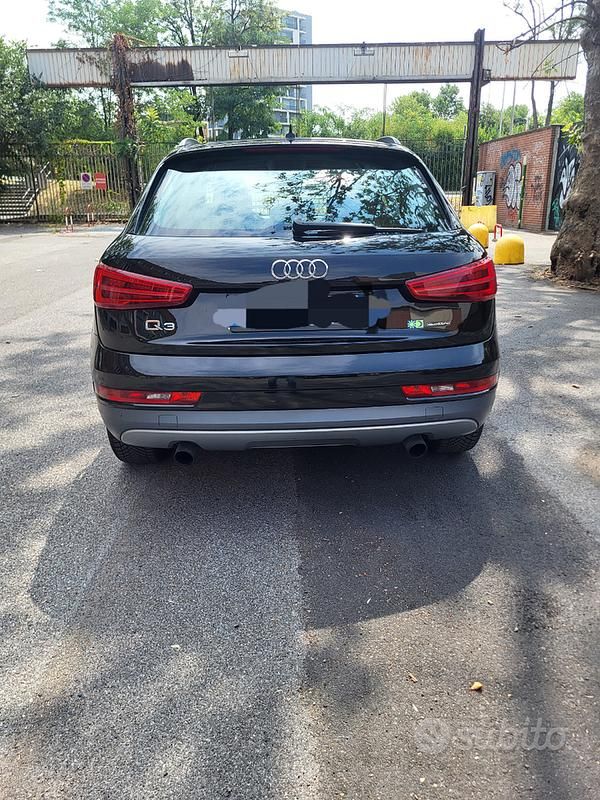 Usata Audi Q3 220 CV (161 kW) 2018 Nero SUV