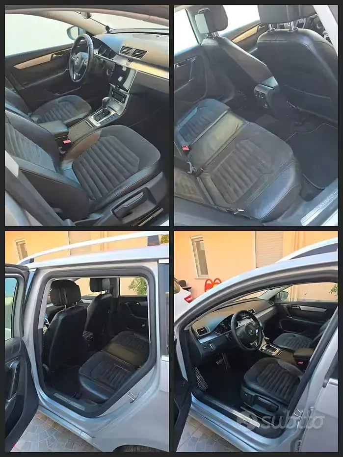 Usata VW Passat 140 CV (102 kW) 2011 Grigio Station wagon