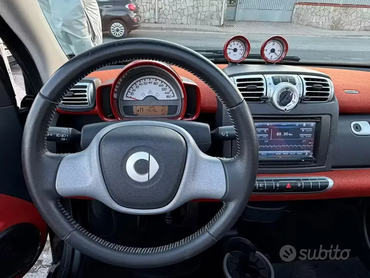Usata Smart ForTwo Cabrio Pulse 71 CV (52 kW) 2008 Nero Cabrio
