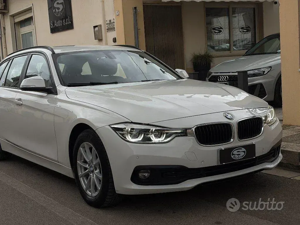 Usata BMW 318 Advantage 150 CV (110 kW) 2017 Bianco Station wagon