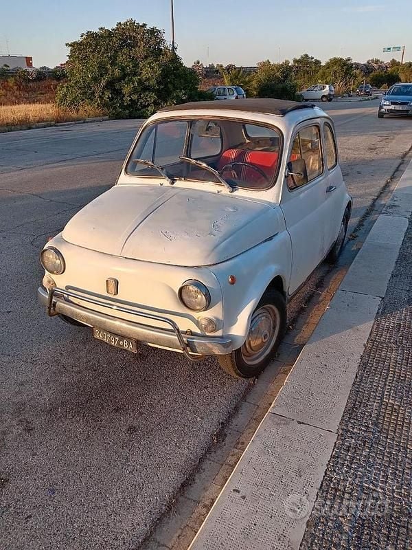 Usata Fiat 500 1960 Bianco Utilitaria