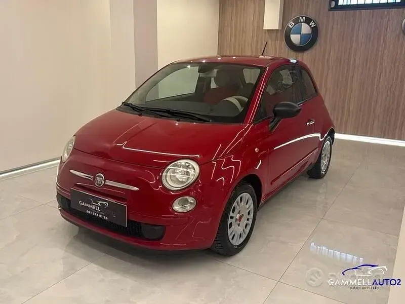 Usata Fiat 500 2008 Rosso Utilitaria