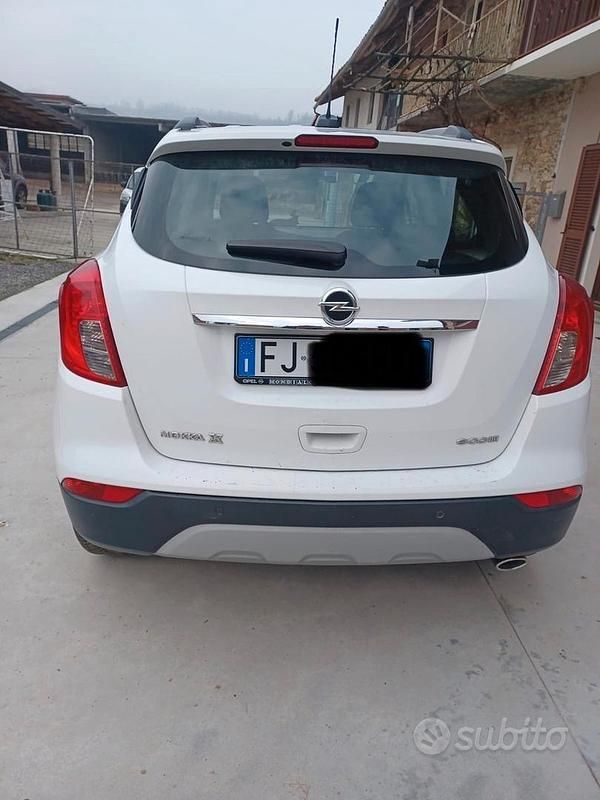 Usata Opel Mokka X 140 CV (102 kW) 2017 Bianco SUV