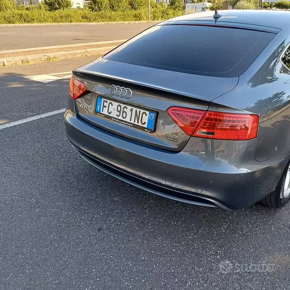 Usata Audi A5 S-Line 190 CV (139 kW) 2016 Grigio Coupé