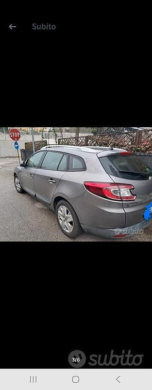 Usata Renault Mégane 110 CV (80 kW) 2012 Grigio Berlina