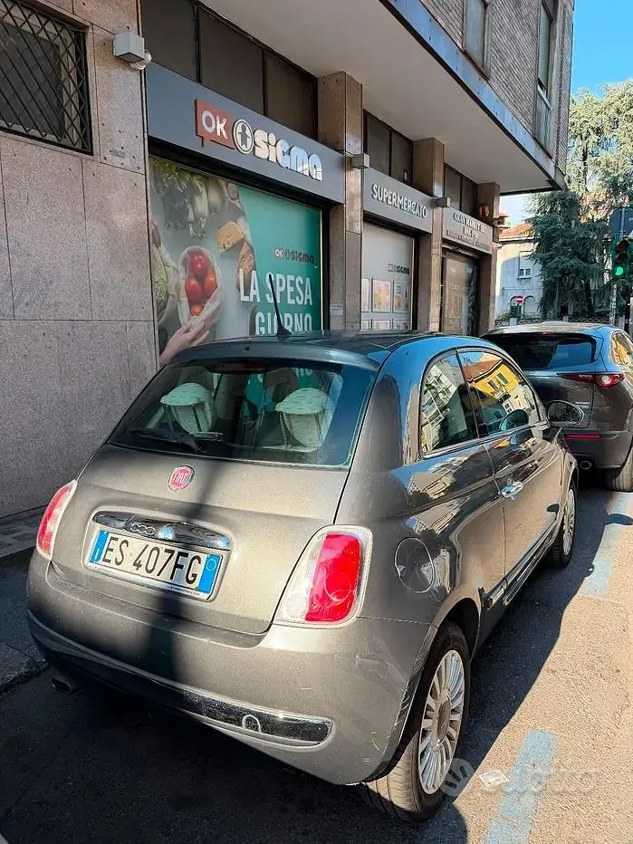 Usata Fiat 500 69 CV (50 kW) 2013 Grigio Berlina