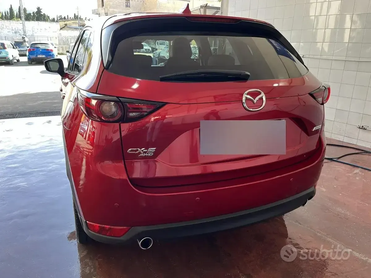 Usata Mazda CX-5 175 CV (128 kW) 2018 Rosso SUV