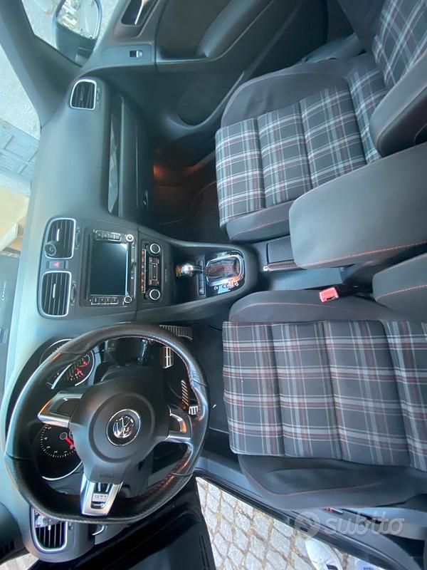 Usata VW Golf VI GTI 210 CV (154 kW) 2010 Nero Utilitaria