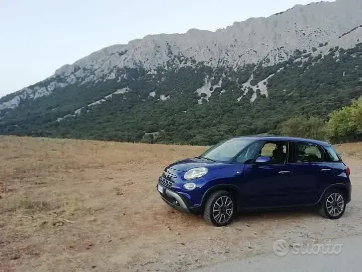 Usata Fiat 500L Cross 95 CV (69 kW) 2019 Bluazzurro Monovolume