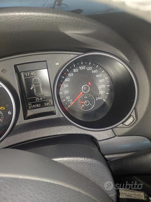 Usata VW Golf VII 105 CV (77 kW) 2012 Nero Berlina