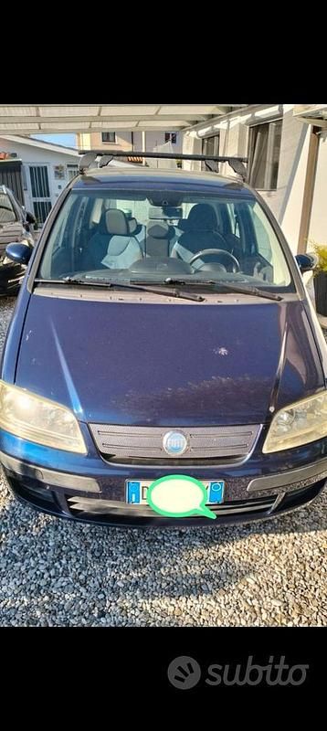Usata Fiat Idea 75 CV (55 kW) 2007 Blu Monovolume