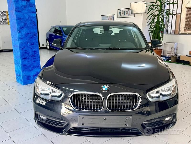 Usata BMW 116 Advantage 108 CV (79 kW) 2016 Nero Utilitaria