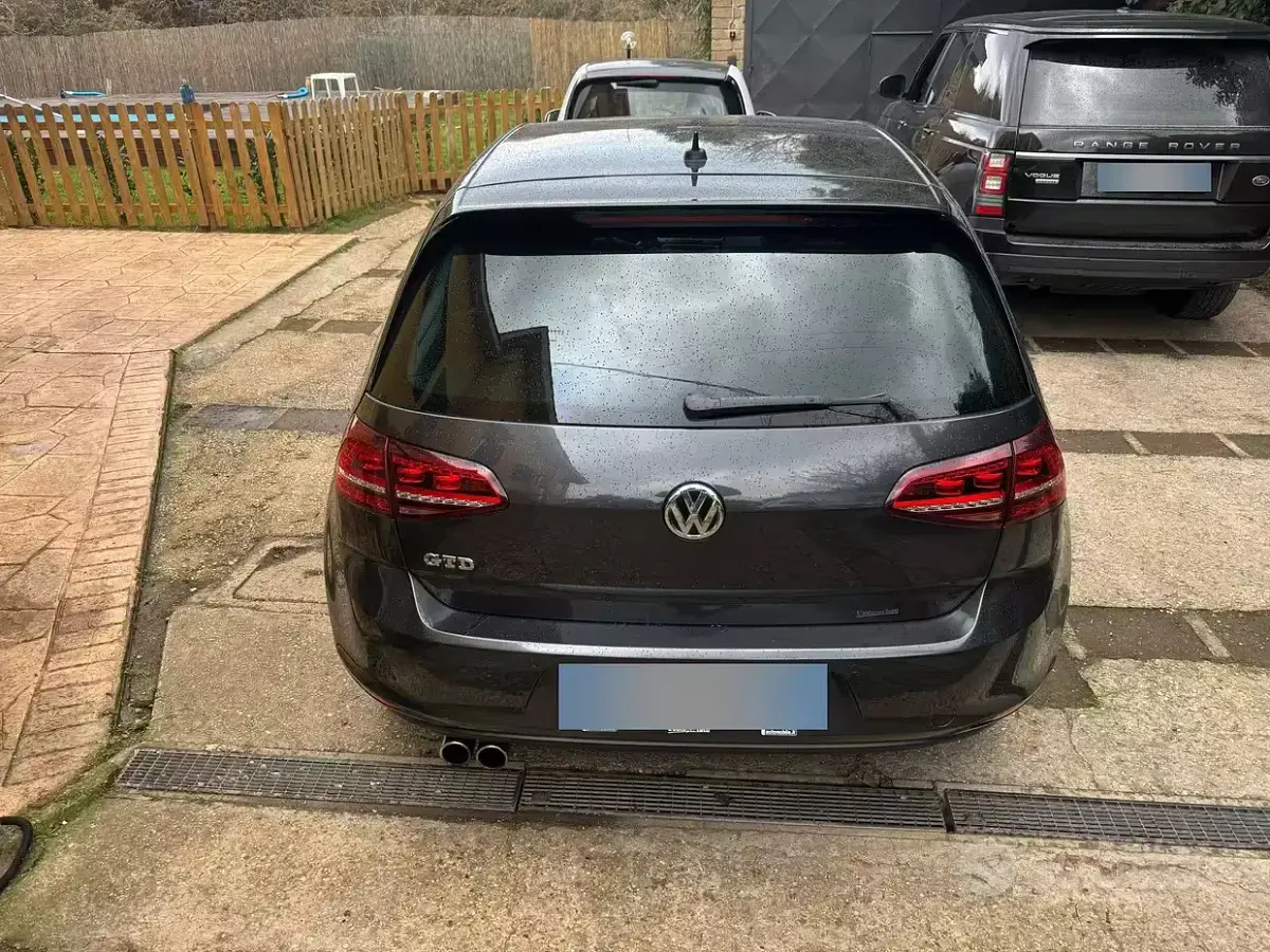 Usata VW Golf VII GTD 184 CV (135 kW) 2014 Grigio Berlina