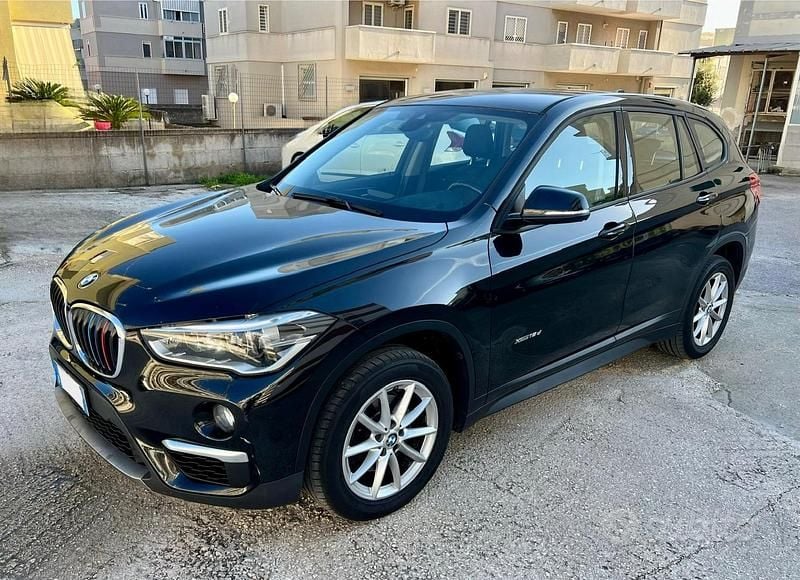 Usata BMW X1 150 CV (110 kW) 2017 Nero SUV