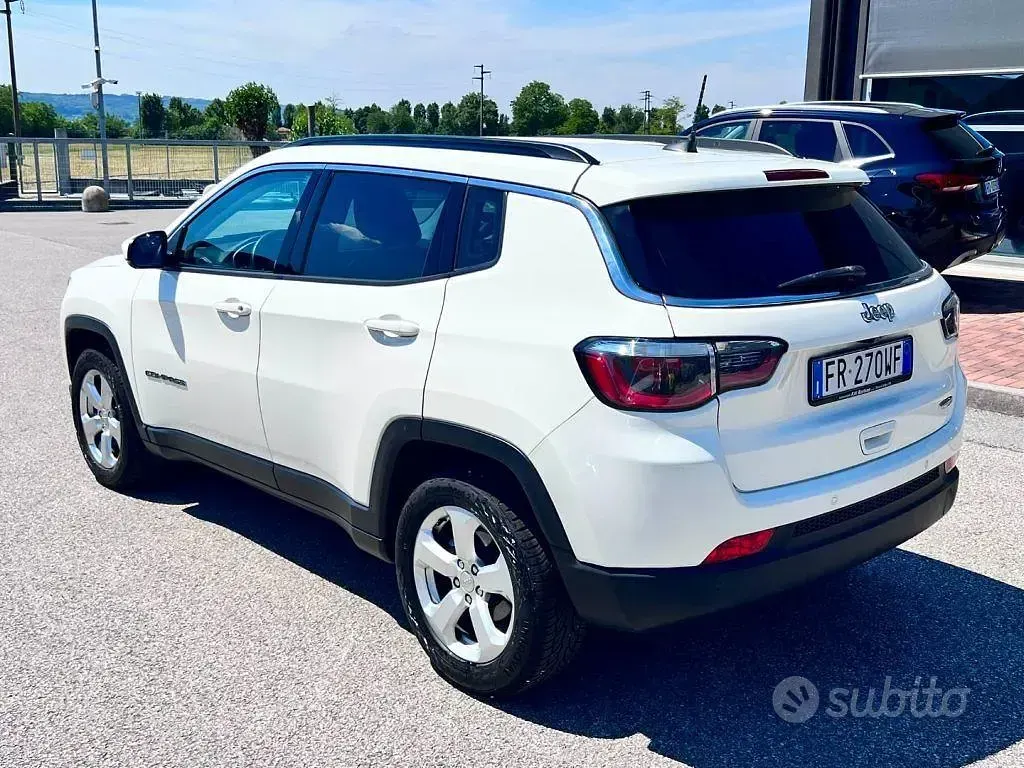 Usata Jeep Compass 120 CV (88 kW) 2018 Bianco SUV