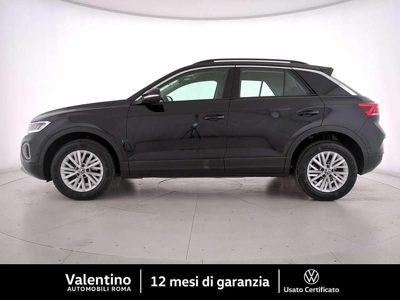 Usata VW T-Roc Life 110 CV (80 kW) 2023 Nero SUV