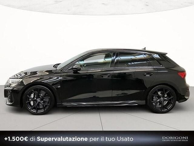 Usata Audi RS3 Sportback Ambiente 400 CV (294 kW) 2022 Nero mythos metallizzato Utilitaria
