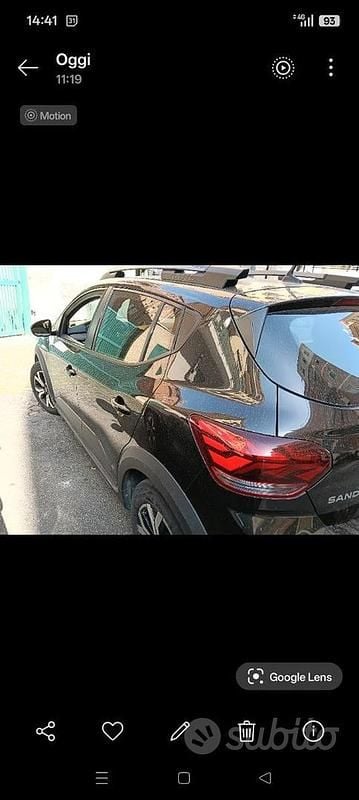 Usata Dacia Sandero Stepway 101 CV (74 kW) 2022 Nero Berlina