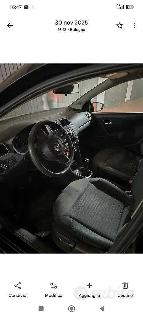 Usata VW Type 3 75 CV (55 kW) 2010 Nero Berlina
