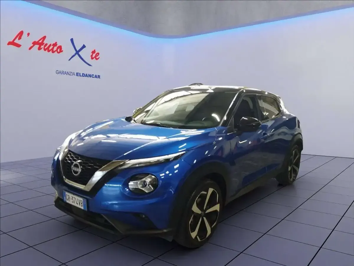 Usata Nissan Juke N-Connecta 114 CV (83 kW) 2023 Blu SUV