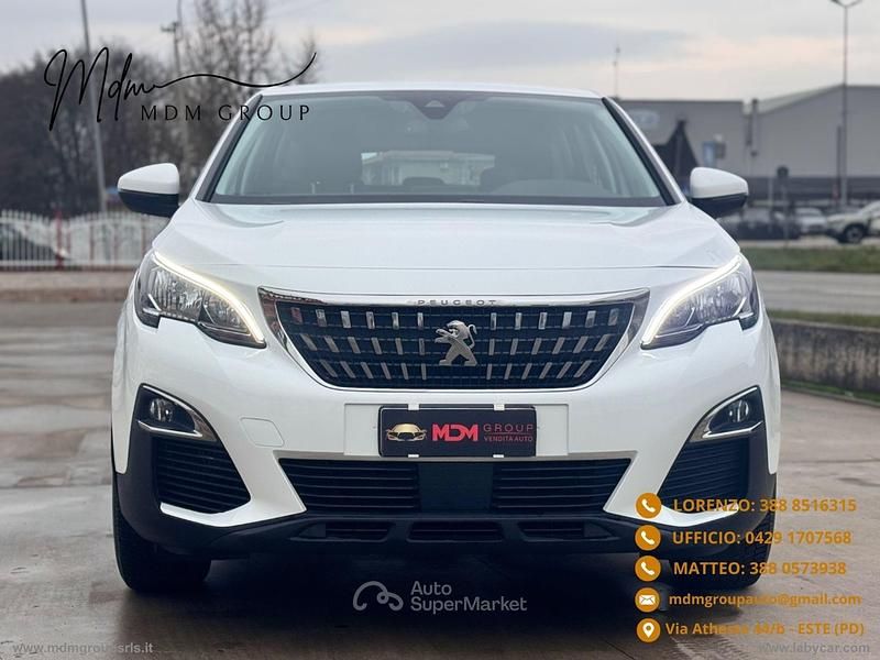 Usata Peugeot 3008 Allure 131 CV (96 kW) 2019 Bianco SUV