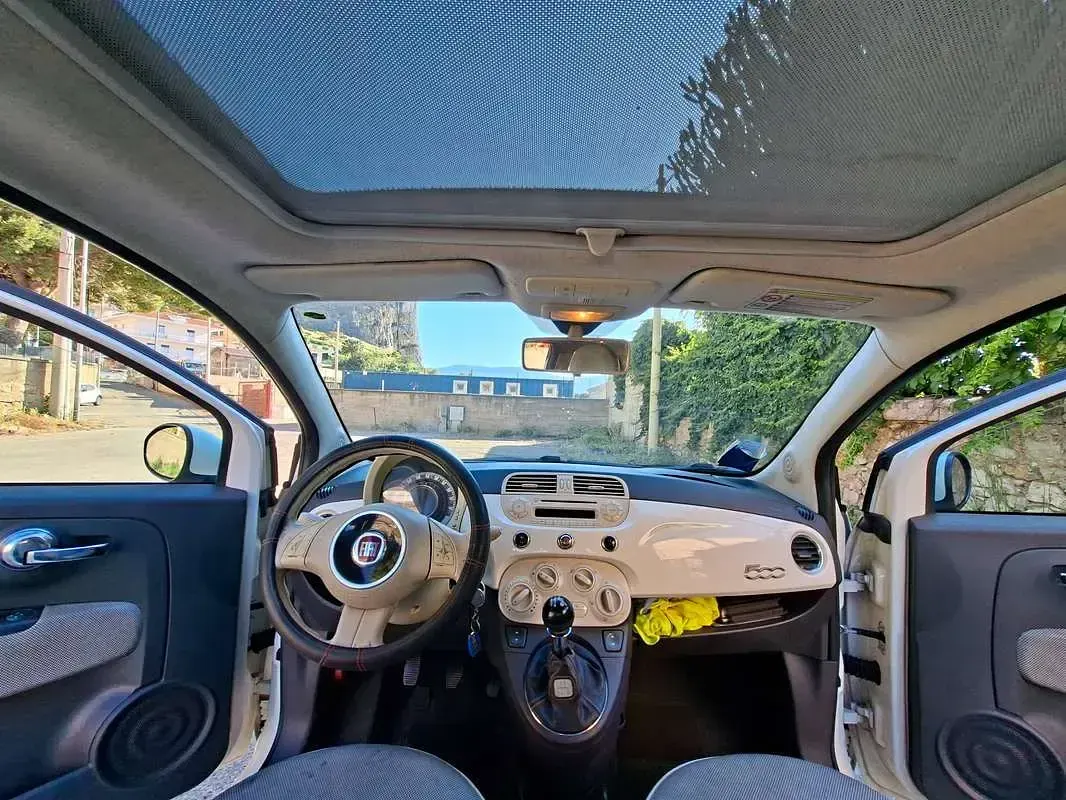 Usata Fiat 500 Pop 69 CV (50 kW) 2008 Bianco Utilitaria
