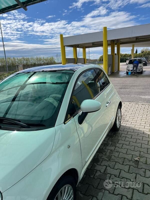 Usata Fiat 500 2011 Bianco Utilitaria