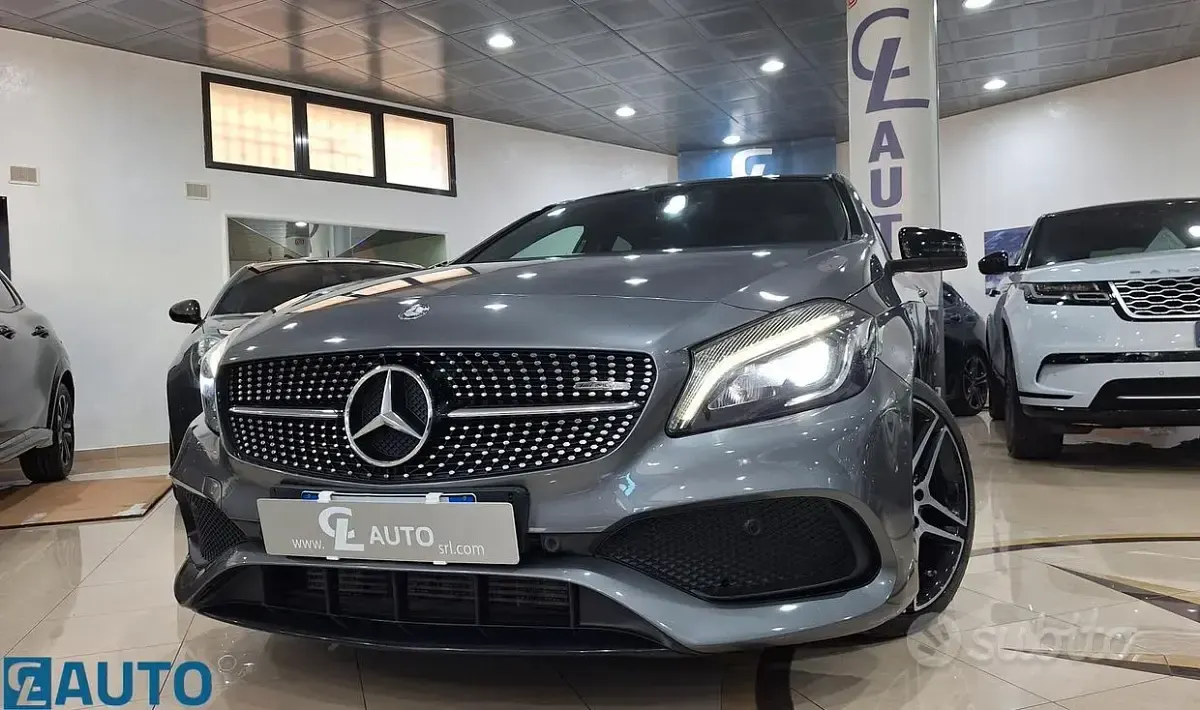Usata Mercedes 200 AMG 136 CV (100 kW) 2017 Grigio Berlina