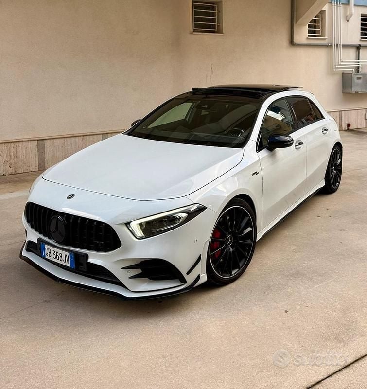 Usata Mercedes A35 AMG Edition 306 CV (225 kW) 2020 Bianco Utilitaria