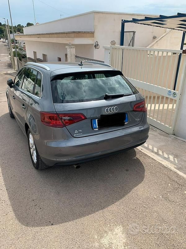 Usata Audi A3 S-Line 102 CV (75 kW) 2016 Grigio Berlina