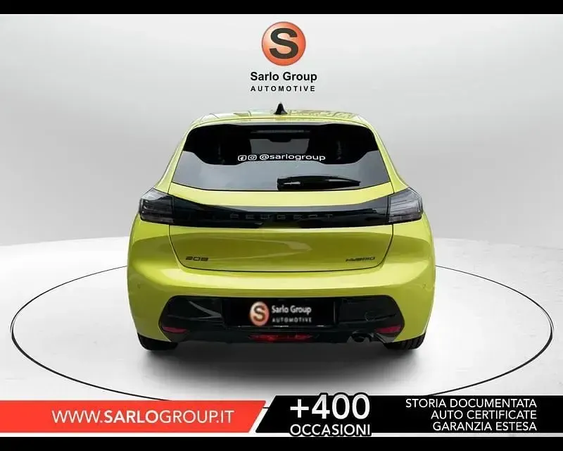 Nuova Peugeot 208 110 CV (80 kW) 2026 Giallo Utilitaria