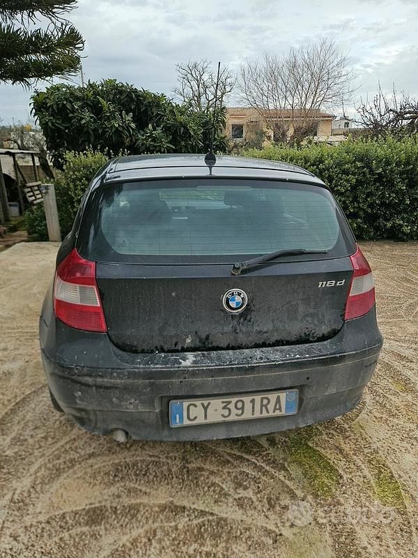Usata BMW 118 2006 Nero Utilitaria