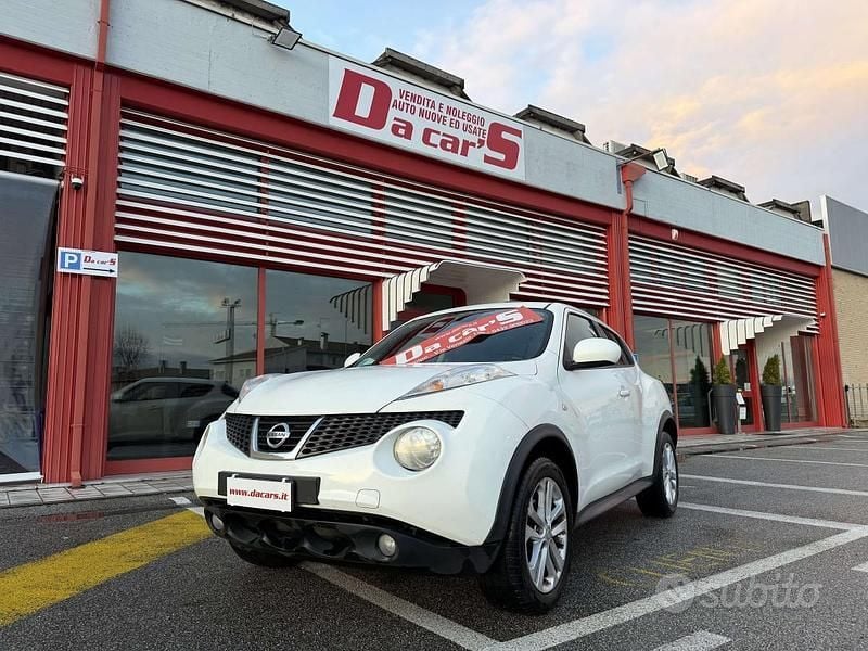 Usata Nissan Juke Acenta 117 CV (86 kW) 2010 Bianco SUV