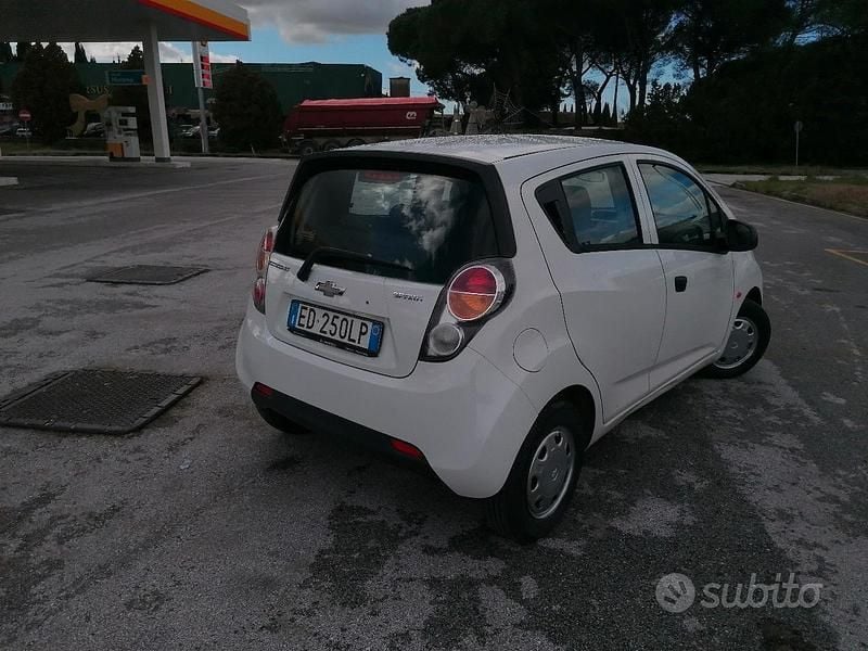 Usata Chevrolet Spark 2010 Bianco Utilitaria