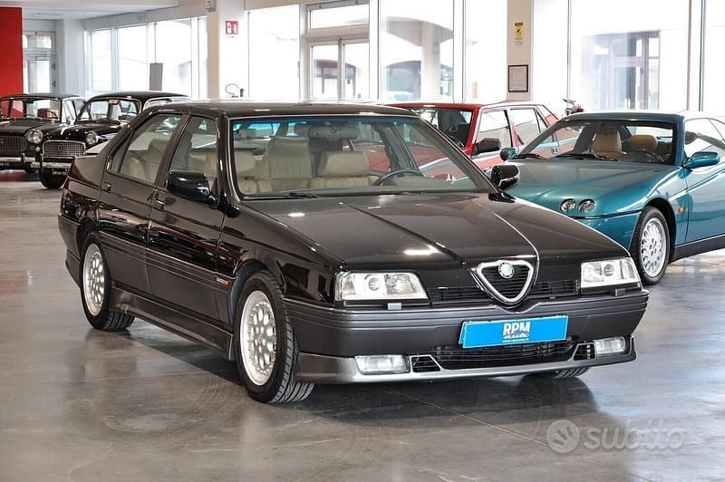 Usata Alfa Romeo 164 232 CV (170 kW) 1996 Nero Berlina