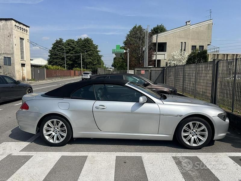 Usata BMW 630 Cabriolet 2005 Grigio Cabrio