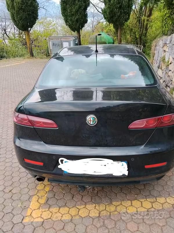 Usata Alfa Romeo 159 170 CV (125 kW) 2011 Nero Berlina